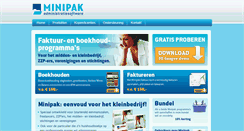 Desktop Screenshot of minipak.nl